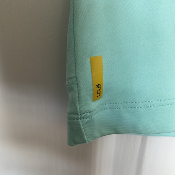 Lole women's training shirt size L baby blue perfect for spring - Picture 2 of 7